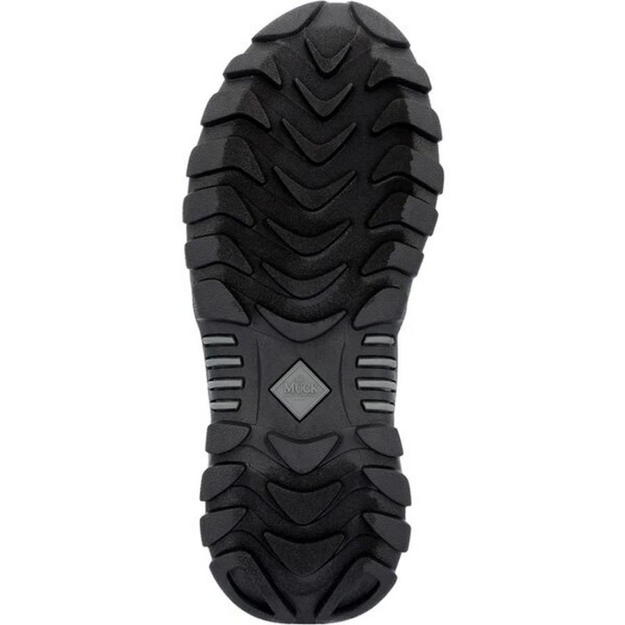 新発売(マックブーツ) Muck Boots レディース Arctic Sport II アンクルブーツ 婦人靴 アウトドア ブーツ FS9423 (ブラック/グレ レディース バックルサンダル