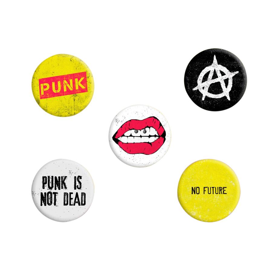 genius リストバンド　缶バッジ　punkandyo グラインドストア) Grindstore オフィシャル商品 Punk Is Not Dead