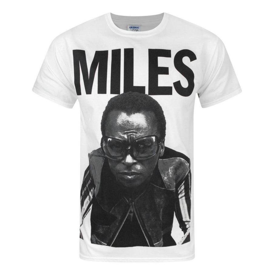 マイルス・デイヴィス) Miles Davis オフィシャル商品 メンズ ロゴ T