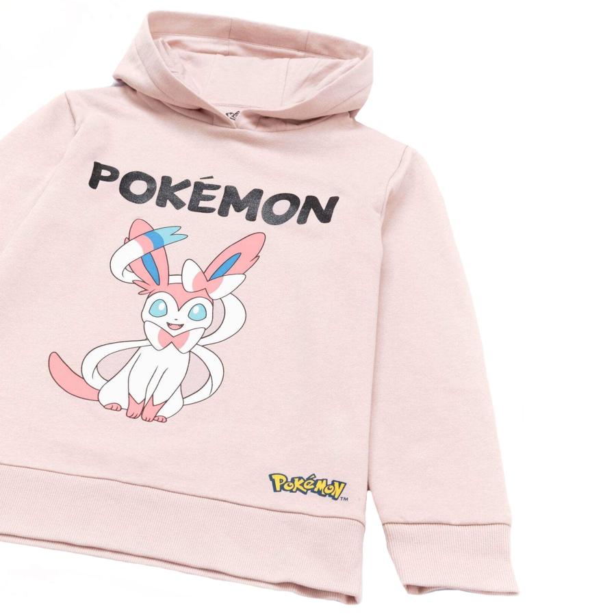 ニンフィア　パーカー　ニコロン　ポケモン ポケモン) Pokemon オフィシャル商品 キッズ・子供 ガールズ