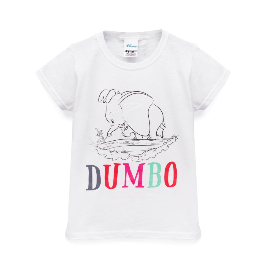 ダンボ) Dumbo オフィシャル商品 キッズ・子供 ガールズ Tシャツ
