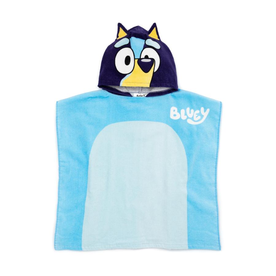 ブルーイ) Bluey オフィシャル商品 キッズ タオル フード付き ビーチ 