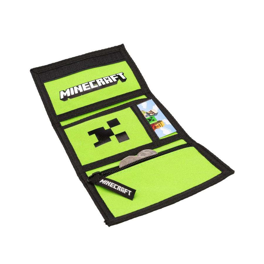 マインクラフト) Minecraft オフィシャル商品 ロゴ 財布 クリーパー