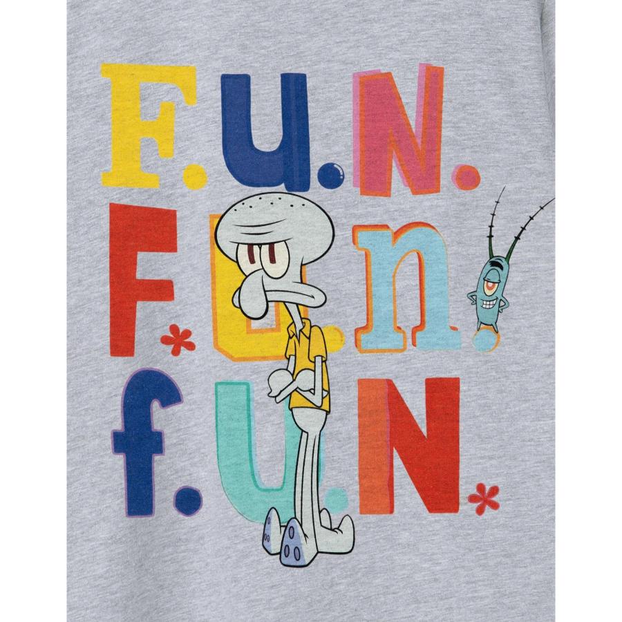 cvtvlist ロンT スポンジボブ イカルド スポンジ・ボブ) SpongeBob SquarePants オフィシャル商品 キッズ