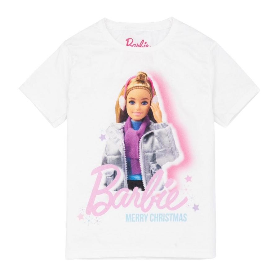 バービー) Barbie オフィシャル商品 キッズ・子供 ガールズ Tシャツ