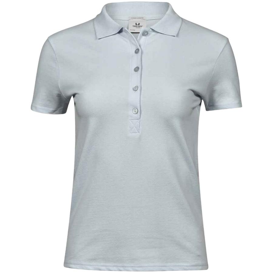 (ティー・ジェイズ) Tee Jays レディース Luxury Stretch ストレッチ 半袖 ポロシャツ PC4093 (グレープ) ティー・ジェイズ) Tee Jays レディース Luxury Stretch