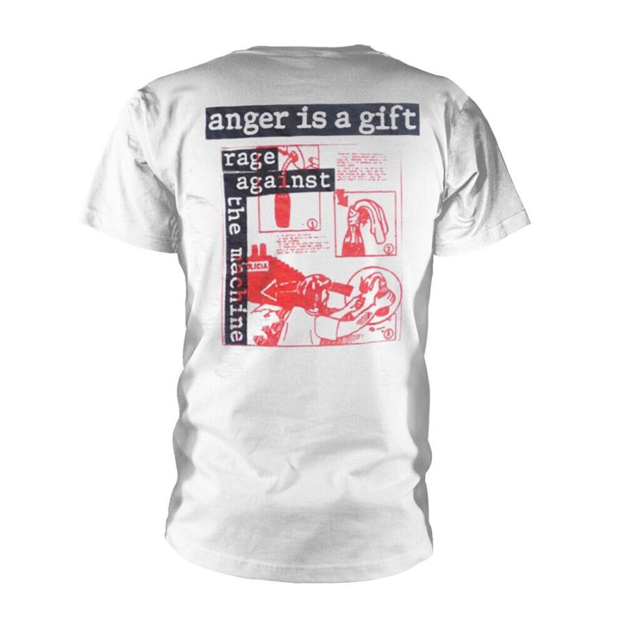 (レイジ・アゲインスト・ザ・マシーン) Rage Against the Machine オフィシャル商品 ユニセックス Anger Gift Tシャツ 半｜pertemba｜02