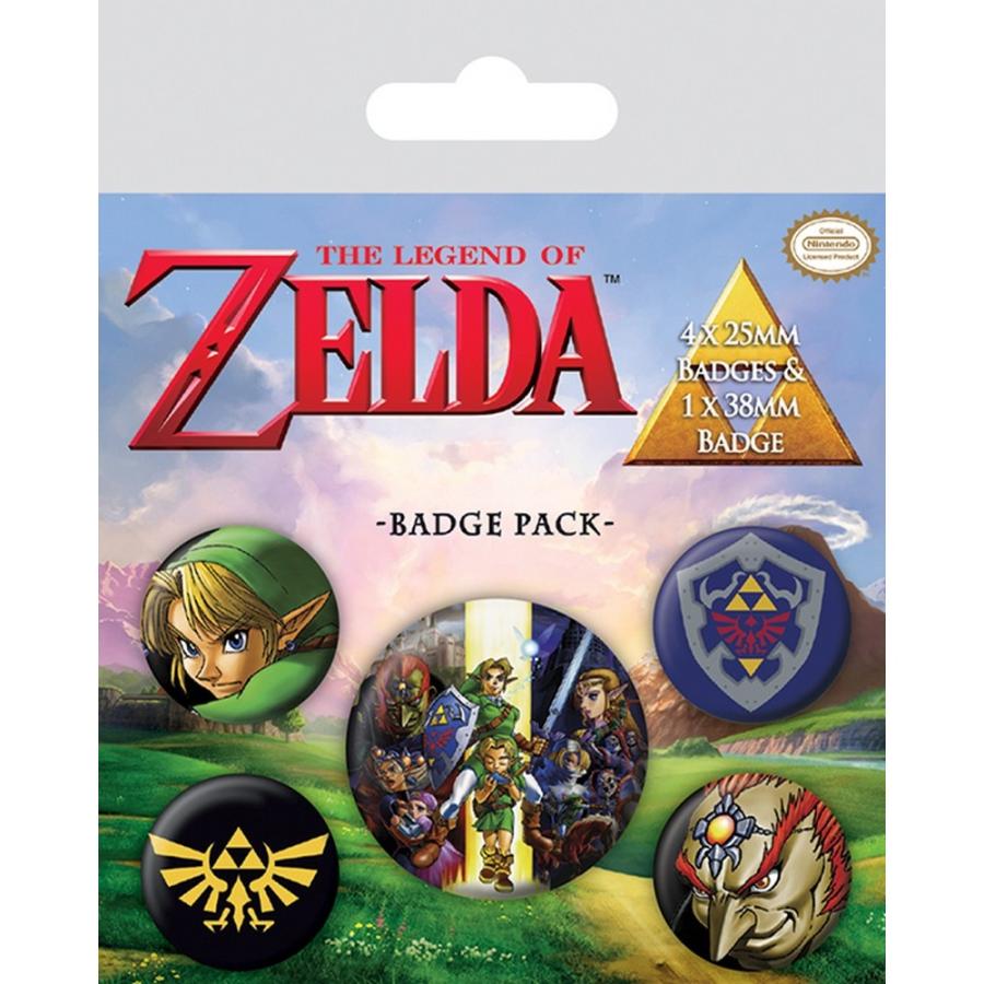 ゼルダの伝説) The Legend Of Zelda オフィシャル商品 バッジセット