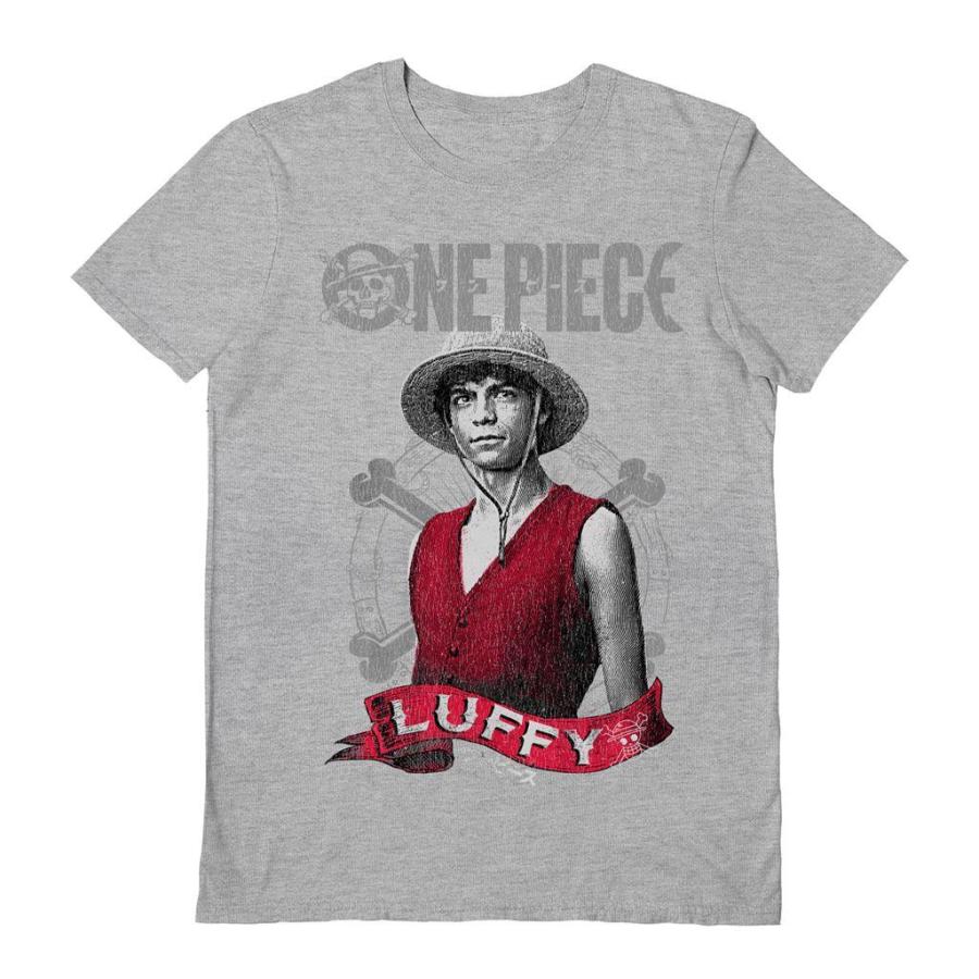 ワンピース) One Piece オフィシャル商品 ユニセックス 実写版 Tシャツ