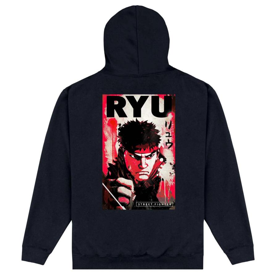 日本未発売 海外限定 xlarge ストリートファイター リュウ パーカー M ストリートファイター) Street Fighter オフィシャル商品 ユニセックス