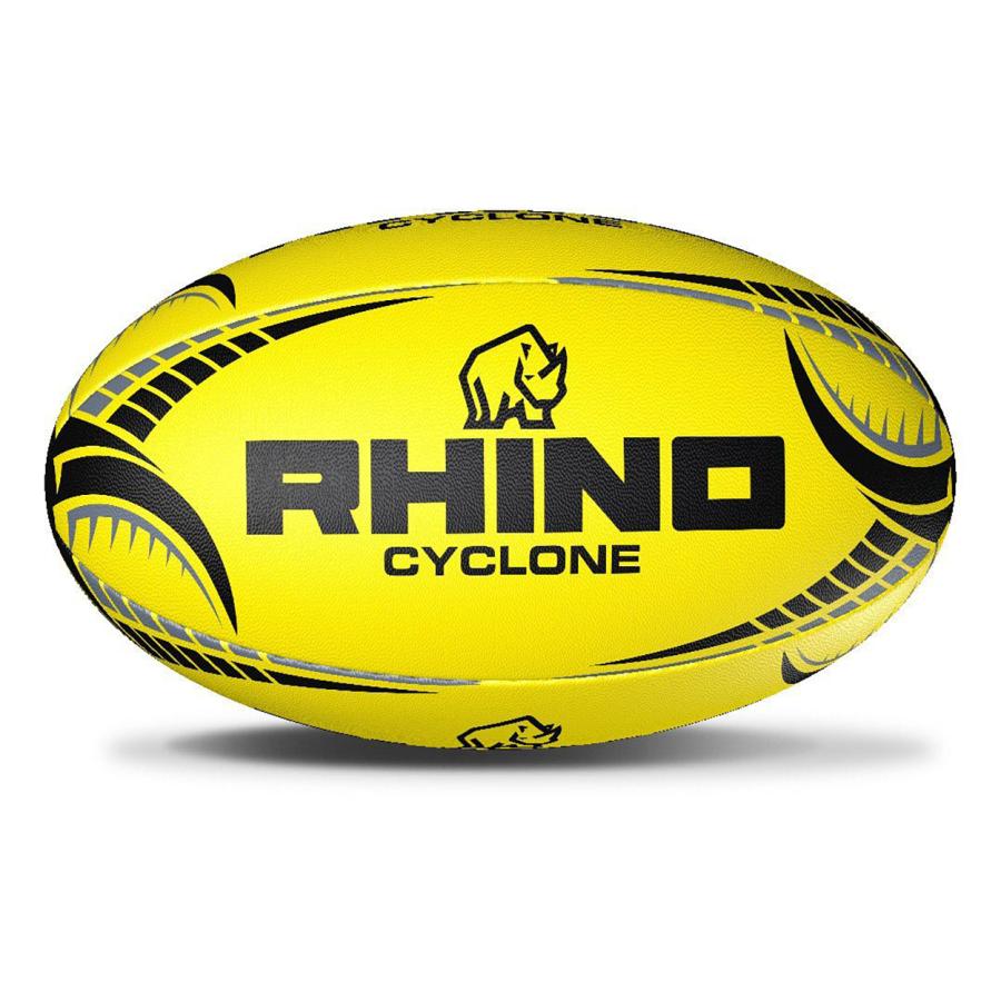 ライノー) Rhino Cyclone ラグビーボール RD802 (フロレッセント