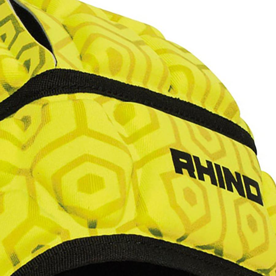 N-PRO ラグビー ヘッドギア　 Sサイズ　イエロー ライノー) Rhino メンズ ラグビー ヘッドギア ヘッドガード