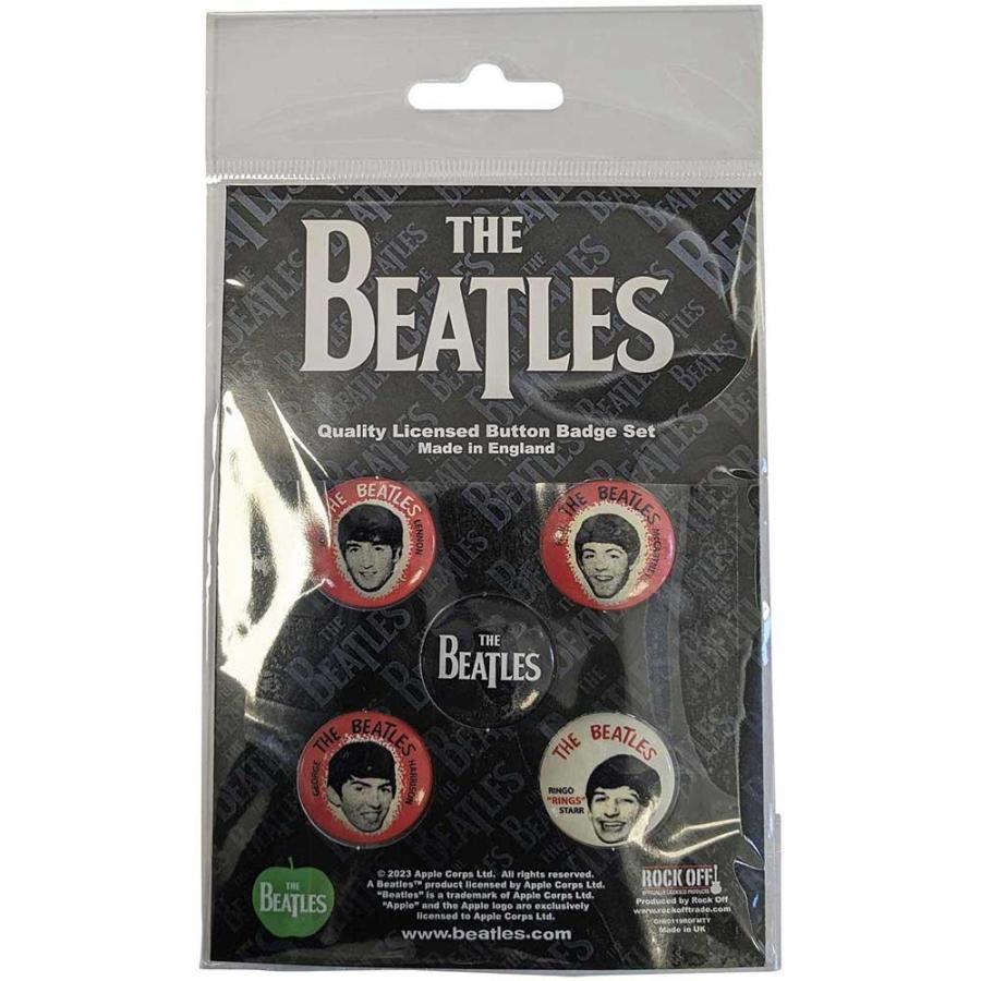 ビートルズ) The Beatles オフィシャル商品 Vintage Portraits バッジ