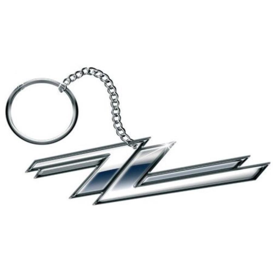 ZZトップ) ZZ Top オフィシャル商品 Twin Zees キーリング ロゴ ZZトップ) ZZ Top オフィシャル商品 Twin Zees キーリング ロゴ