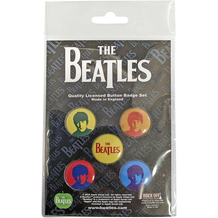 ビートルズ) The Beatles オフィシャル商品 J P G R バッジ セット (5