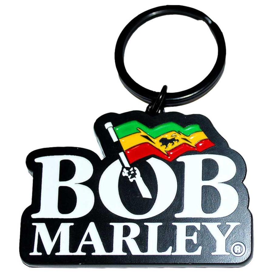 入手困難Bob Marley ボブマーリー　レア　フラッグ　イタリア製　おまけ付 ボブ・マーリー) Bob Marley オフィシャル商品 ロゴ キーリング