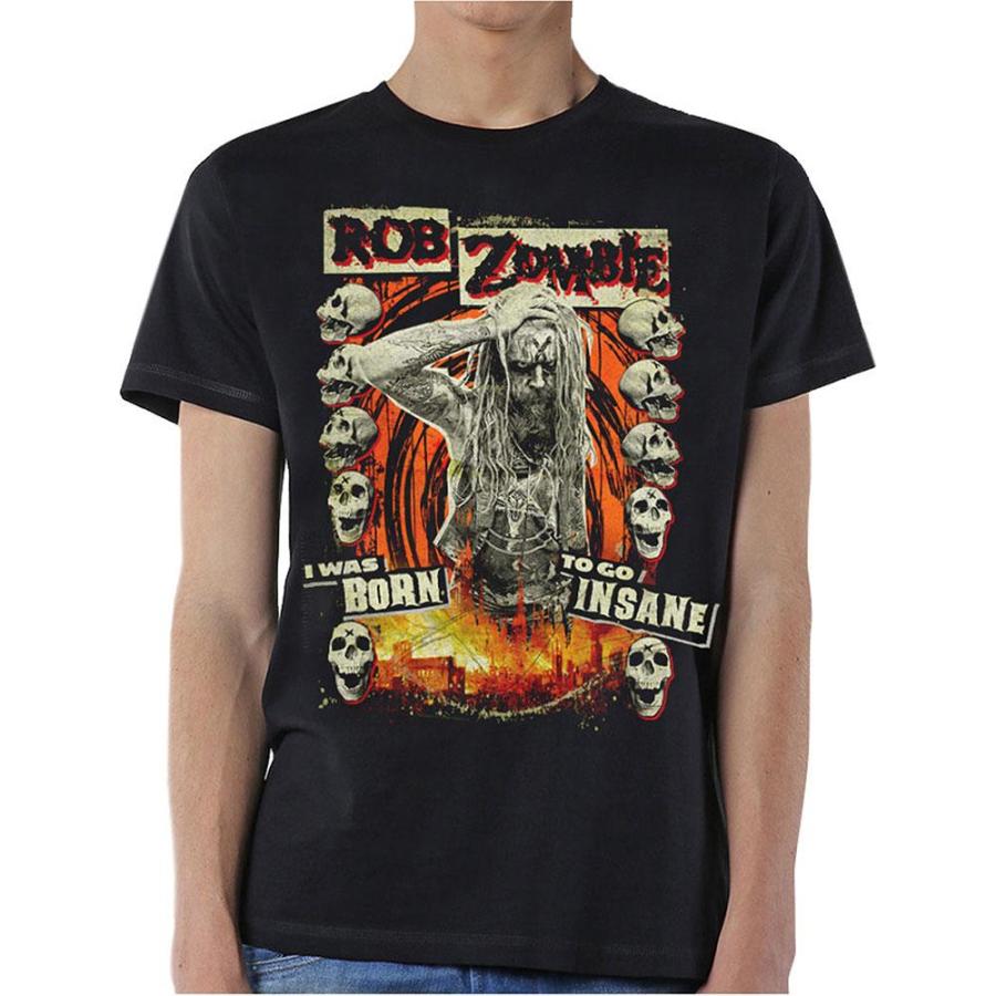 ロブ・ゾンビ) Rob Zombie オフィシャル商品 ユニセックス Born To Go