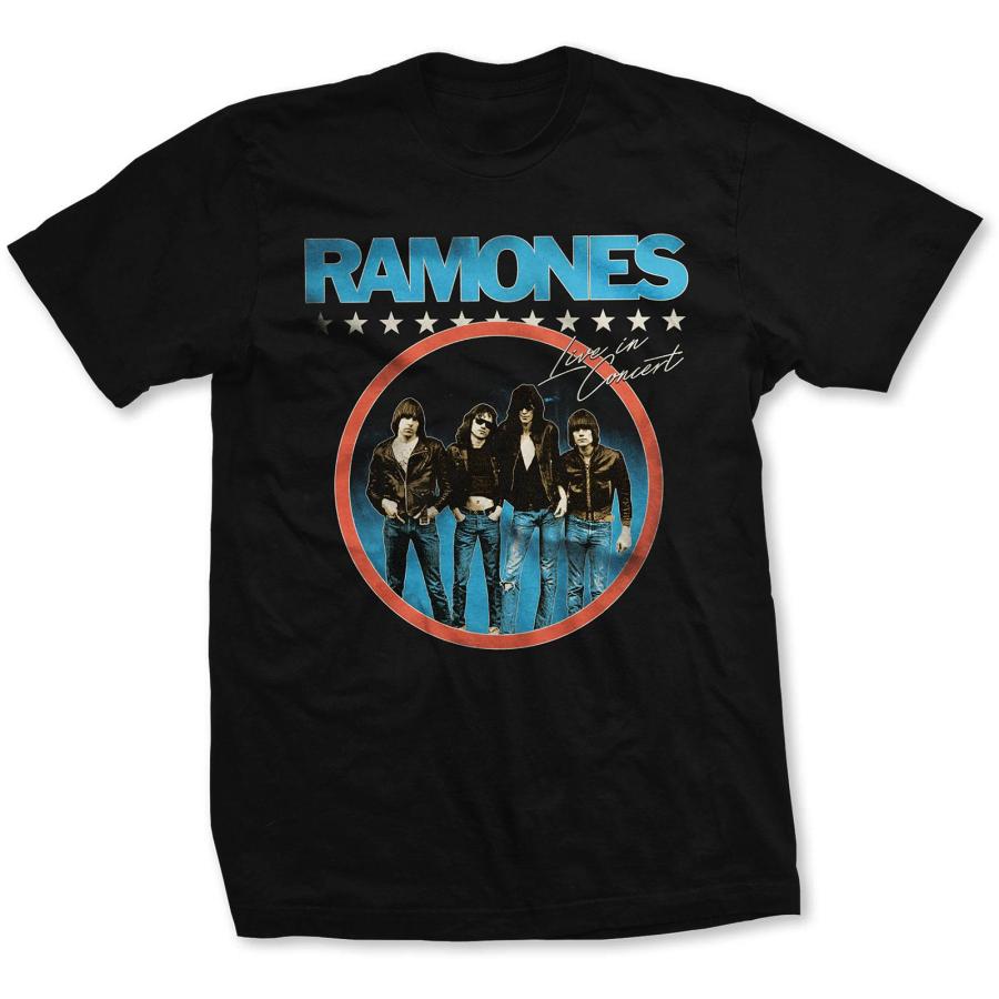 ラモーンズ) Ramones オフィシャル商品 ユニセックス Live In Concert