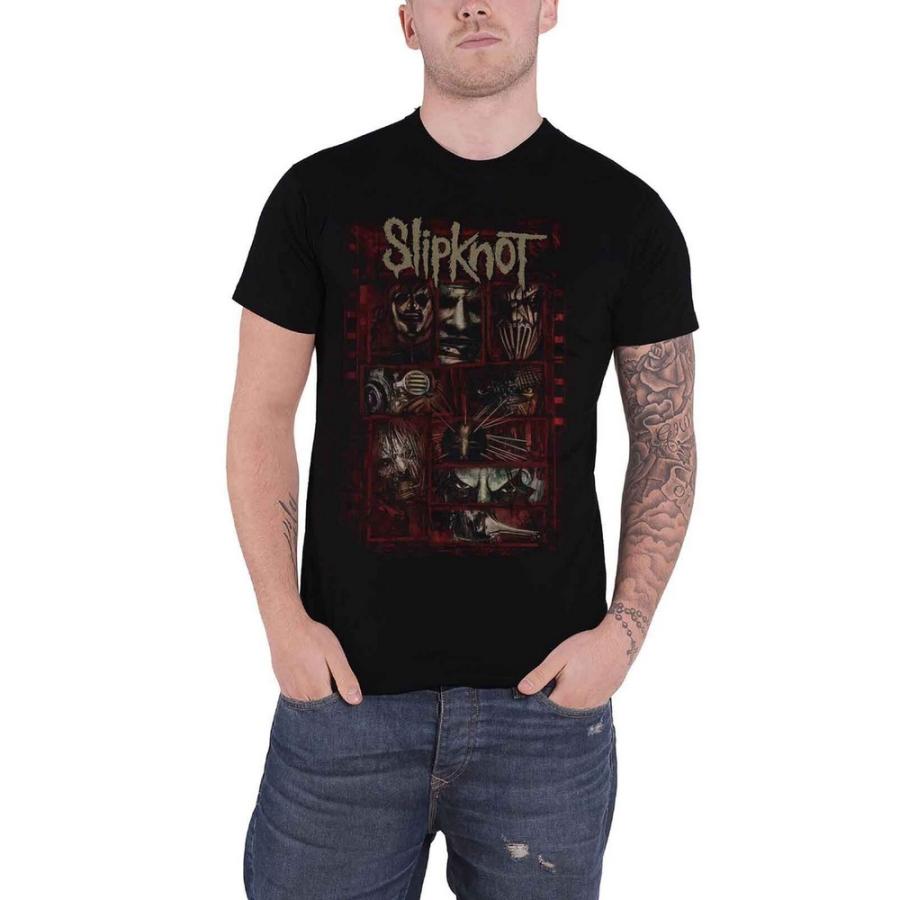 Slipknot スリップノット　Tシャツ スリップノット) Slipknot オフィシャル商品 ユニセックス Box Tシャツ