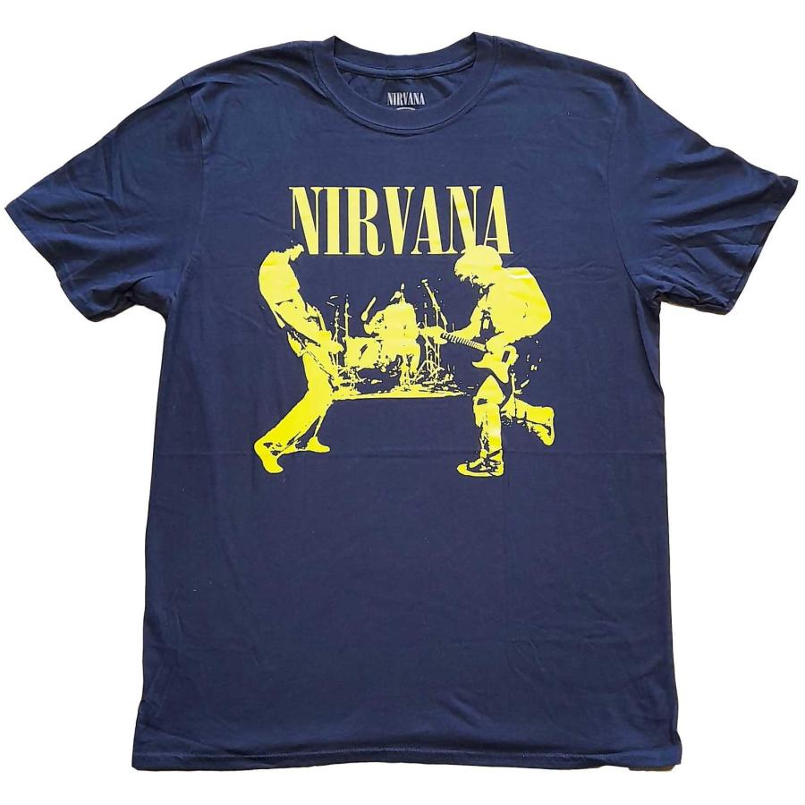 ニルヴァーナ) Nirvana オフィシャル商品 ユニセックス Stage Tシャツ