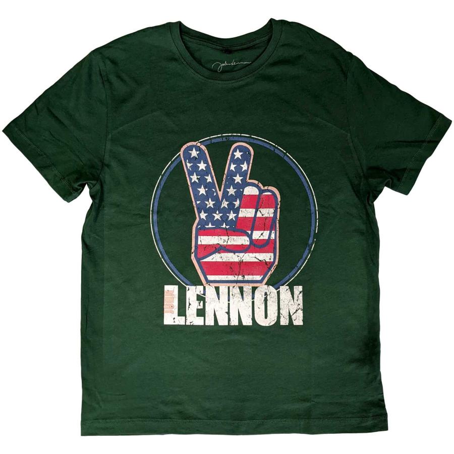ジョン・レノン) John Lennon オフィシャル商品 ユニセックス Peace 