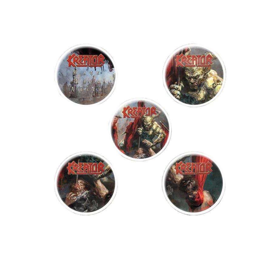 Kreator Hate über Alles Aufnäher - Limited RockHard Edition Thrash Metal Patch