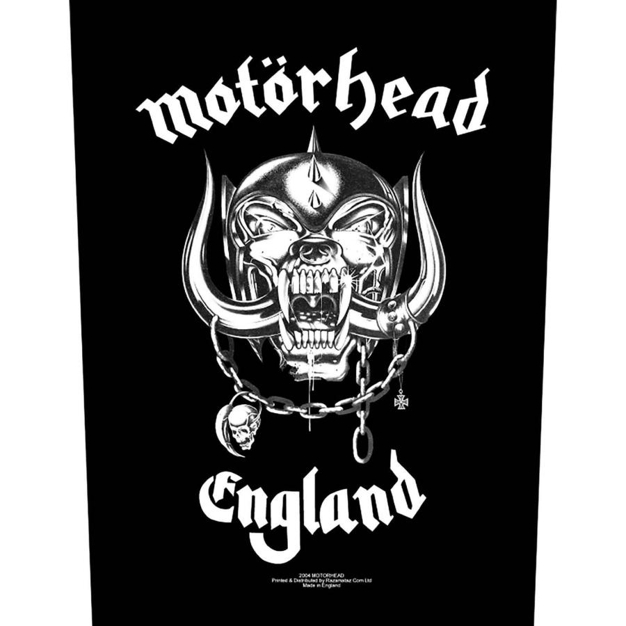 モーターヘッド) Motorhead オフィシャル商品 England ワッペン