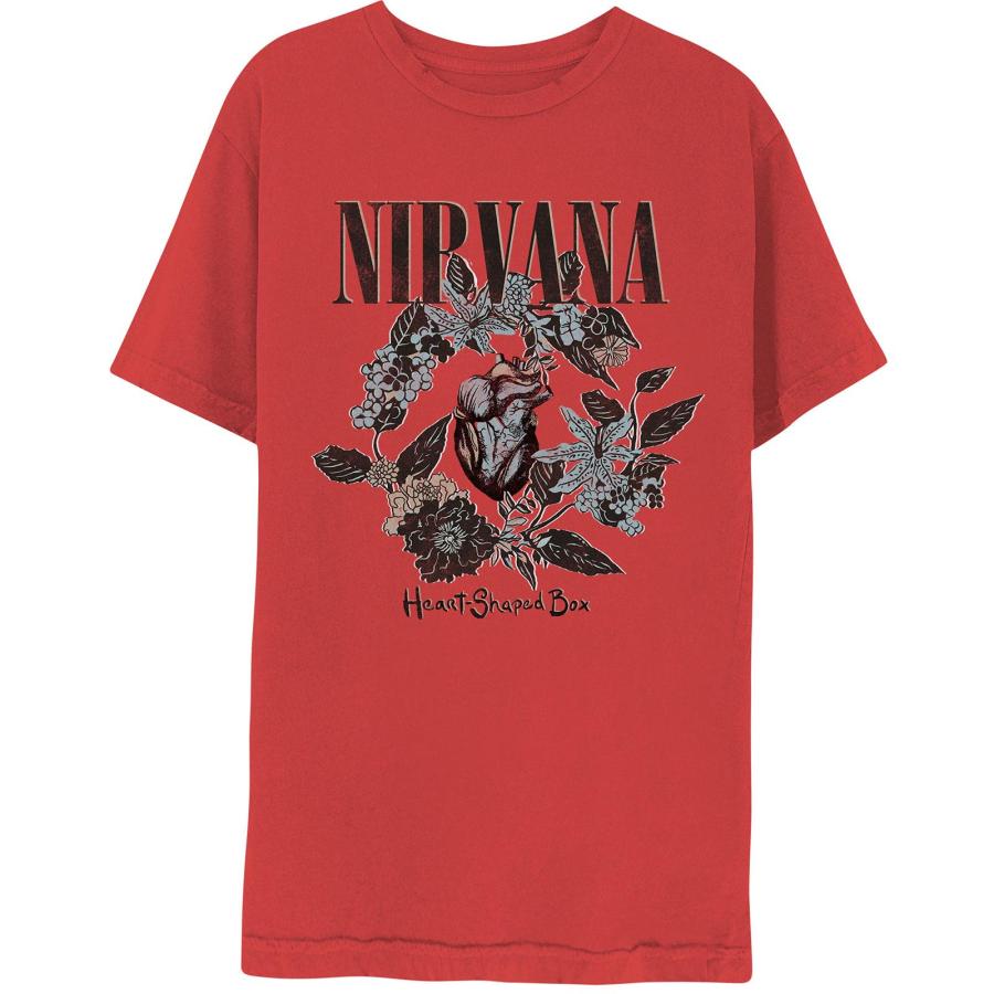 NIRVANA ニルヴァーナ Tシャツ ニルヴァーナ) Nirvana オフィシャル商品 ユニセックス Heart Shaped