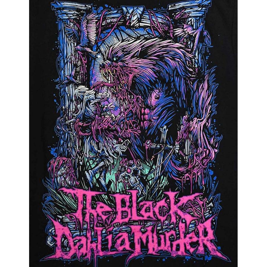 (ザ・ブラック・ダリア・マーダー) The Black Dahlia Murder オフィシャル商品 ユニセックス Wolfman Tシャツ 半袖 トッ｜pertemba｜03