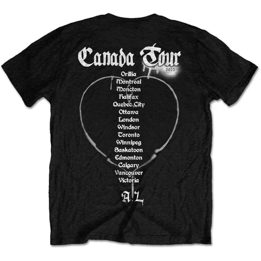 ☆Avril Lavigne Tシャツ 2011 アヴリルラヴィーン ☆ アヴリル・ラヴィーン) Avril Lavigne オフィシャル商品 ユニセックス