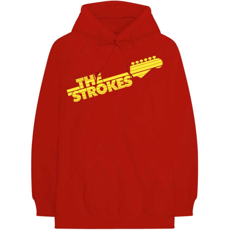 The Strokes パーカー The Strokes スウェットパーカー ザ・ストロークス Guitar Logo