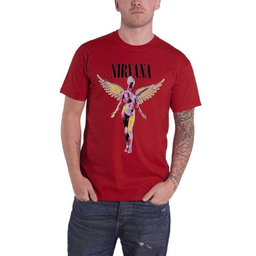 半袖Tシャツ　NIRVANA IN UTERO ニルヴァーナ) Nirvana オフィシャル商品 ユニセックス In Utero T
