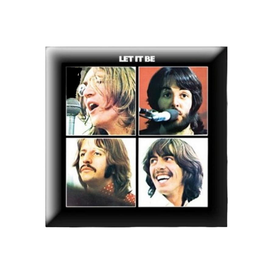 ビートルズ) The Beatles オフィシャル商品 Let It Be バッジ RO6077