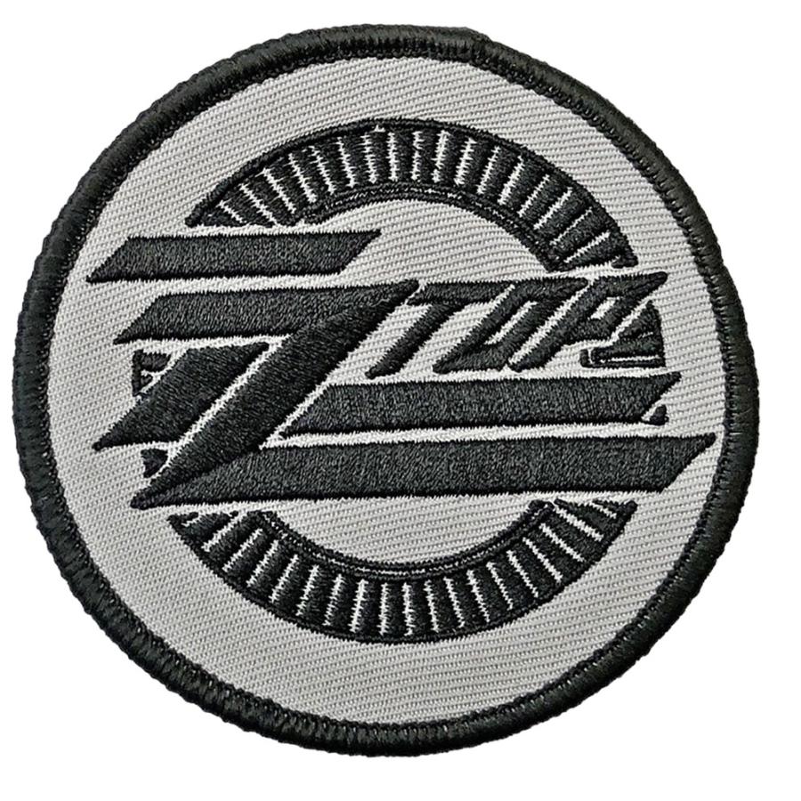 ZZトップ) ZZ Top オフィシャル商品 ロゴ サークル ワッペン ZZトップ) ZZ Top オフィシャル商品 ロゴ サークル ワッペン
