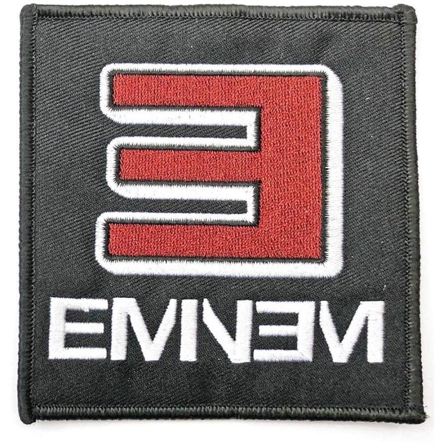 エミネム) Eminem オフィシャル商品 リバース ロゴ ワッペン アイロン