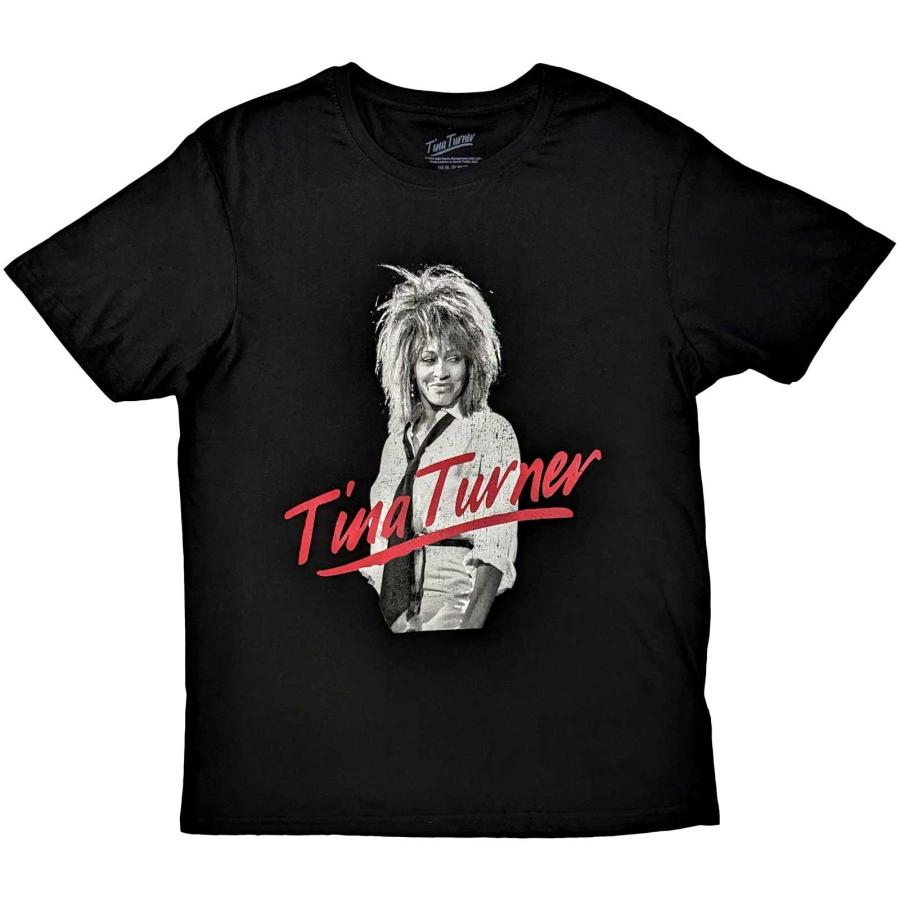 ティナ・ターナー) Tina Turner オフィシャル商品 ユニセックス ロゴ T