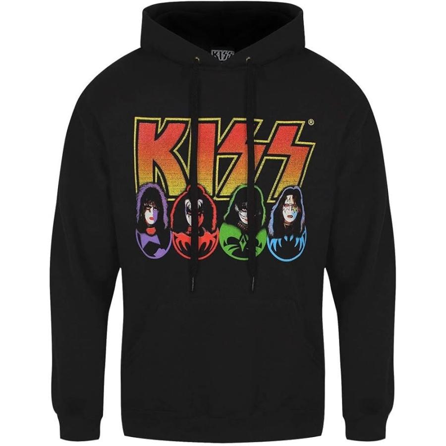 RE. KISSパーカー キッス) Kiss オフィシャル商品 ユニセックス Logo. Faces