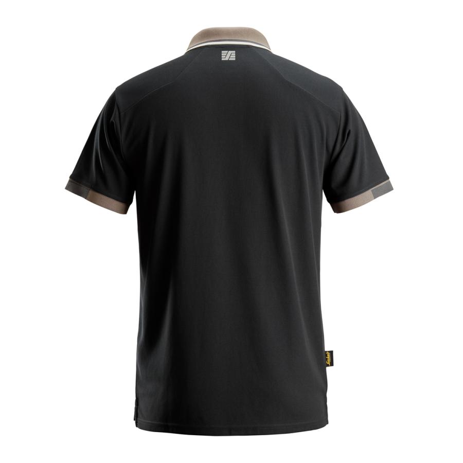(スニッカーズ) Snickers メンズ AllroundWork 37.5 Tech 作業用 半袖 ポロシャツ 作業服 ワークウェア RW6274 (ブラック)｜pertemba｜02