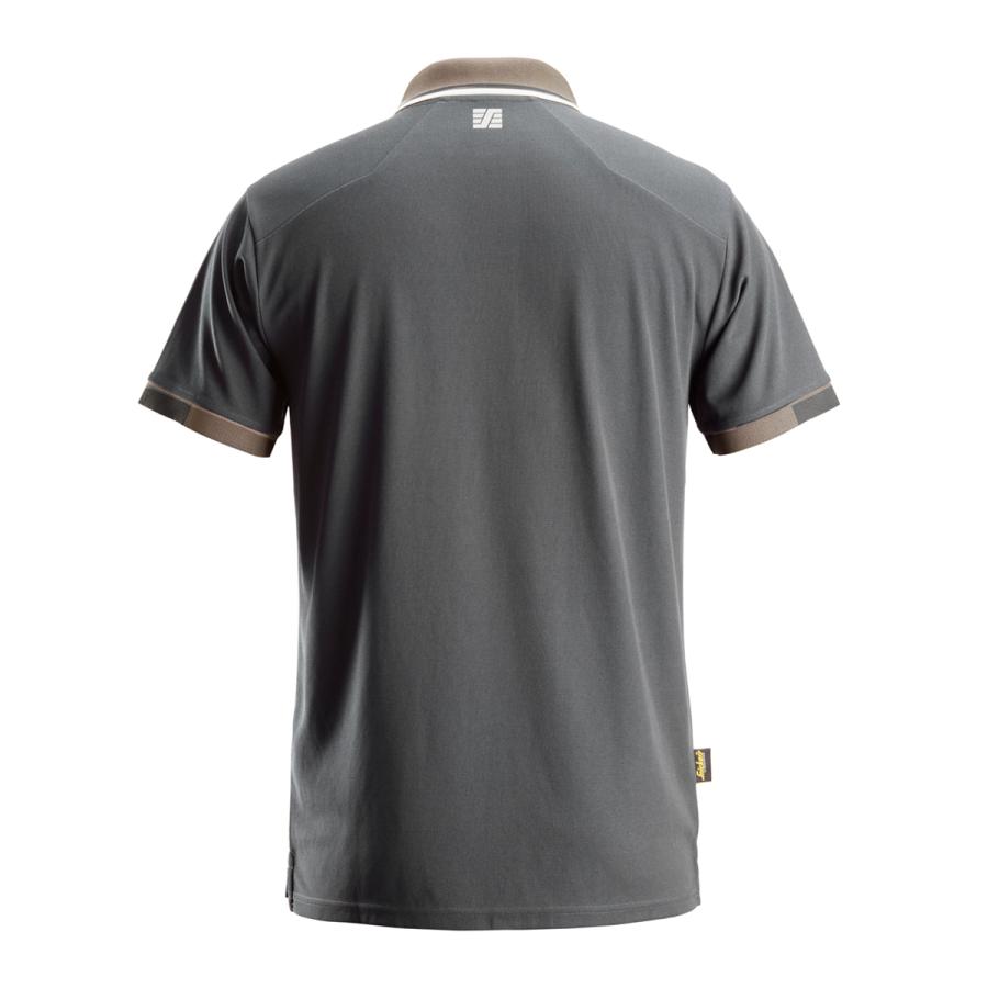 (スニッカーズ) Snickers メンズ AllroundWork 37.5 Tech 作業用 半袖 ポロシャツ 作業服 ワークウェア RW6274 (スチールグ｜pertemba｜02