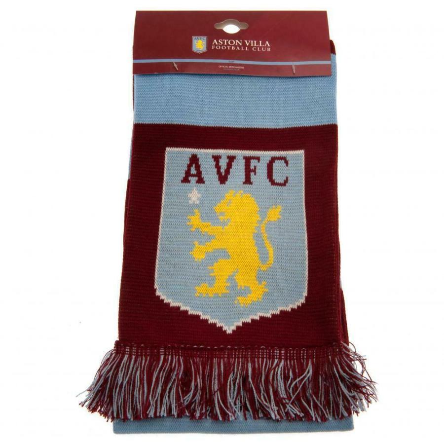 アストン・ヴィラ フットボールクラブ Aston Villa FC オフィシャル商品 マフラー バースカーフ SG19445 (クラレット｜pertemba｜04