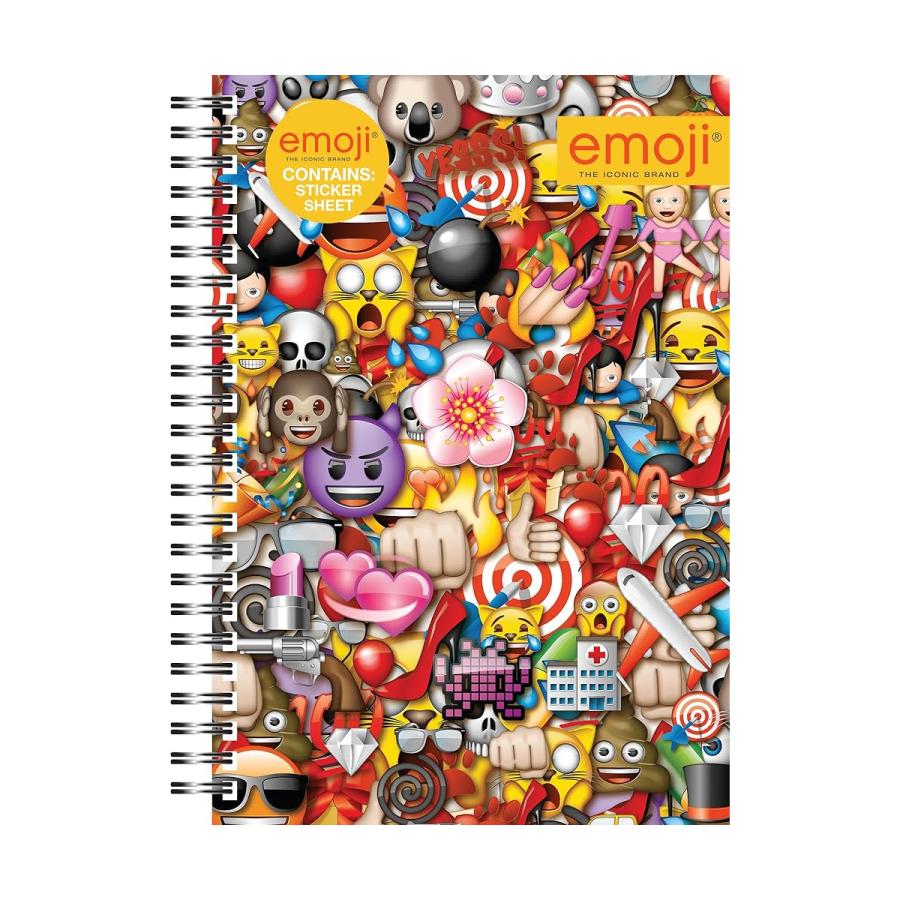 エモジ) Emoji オフィシャル商品 アイコン ノート A5 メモ 雑記帳
