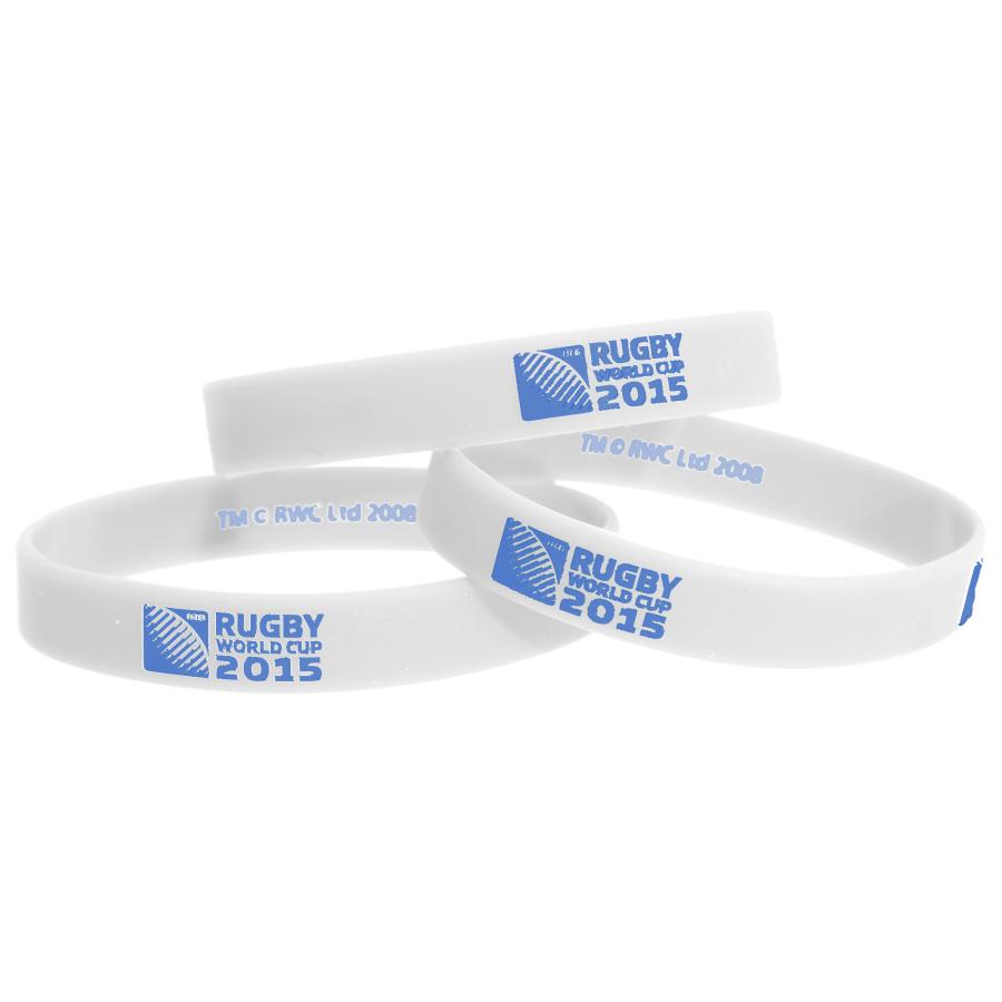 YUI ホワイトラバー リストバンド 非売品 新品未使用 ラグビーワールドカップ 2015 オフィシャル商品 ラバー製 リストバンド