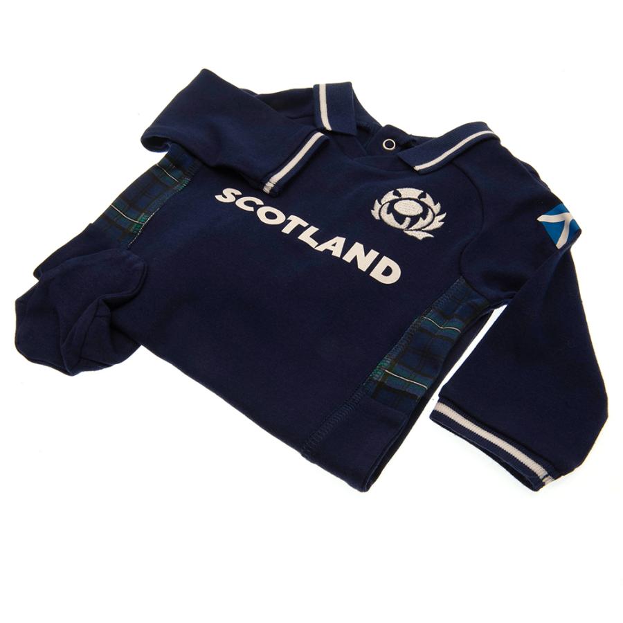ラグビー スコットランド代表 Scotland RU オフィシャル商品 ベビー・赤ちゃん 2023 ボディースーツ ロンパース TA1｜pertemba｜02