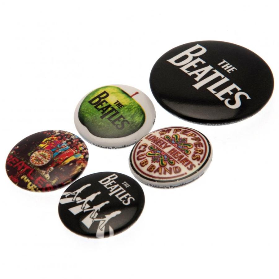 ザ・ビートルズ) The Beatles オフィシャル商品 バンド ロゴ 缶バッジ