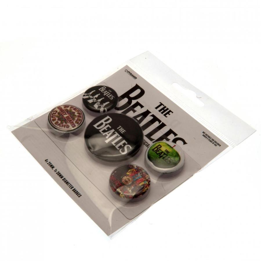 ザ・ビートルズ) The Beatles オフィシャル商品 バンド ロゴ 缶バッジ