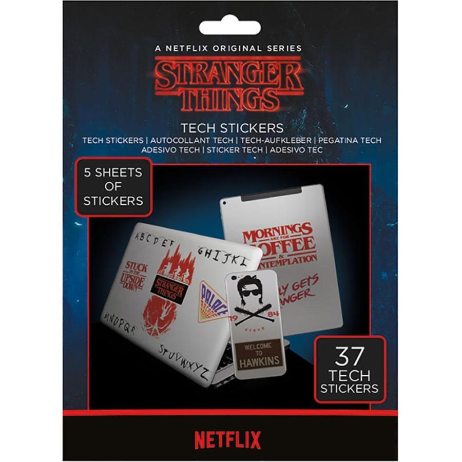 ストレンジャー・シングス　カッティングステッカー ストレンジャー・シングス 未知の世界) Stranger Things
