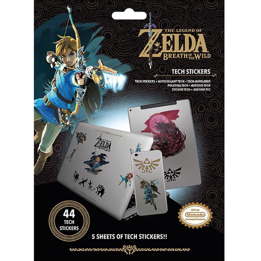 ゼルダの伝説) The Legend Of Zelda オフィシャル商品 テク ステッカー