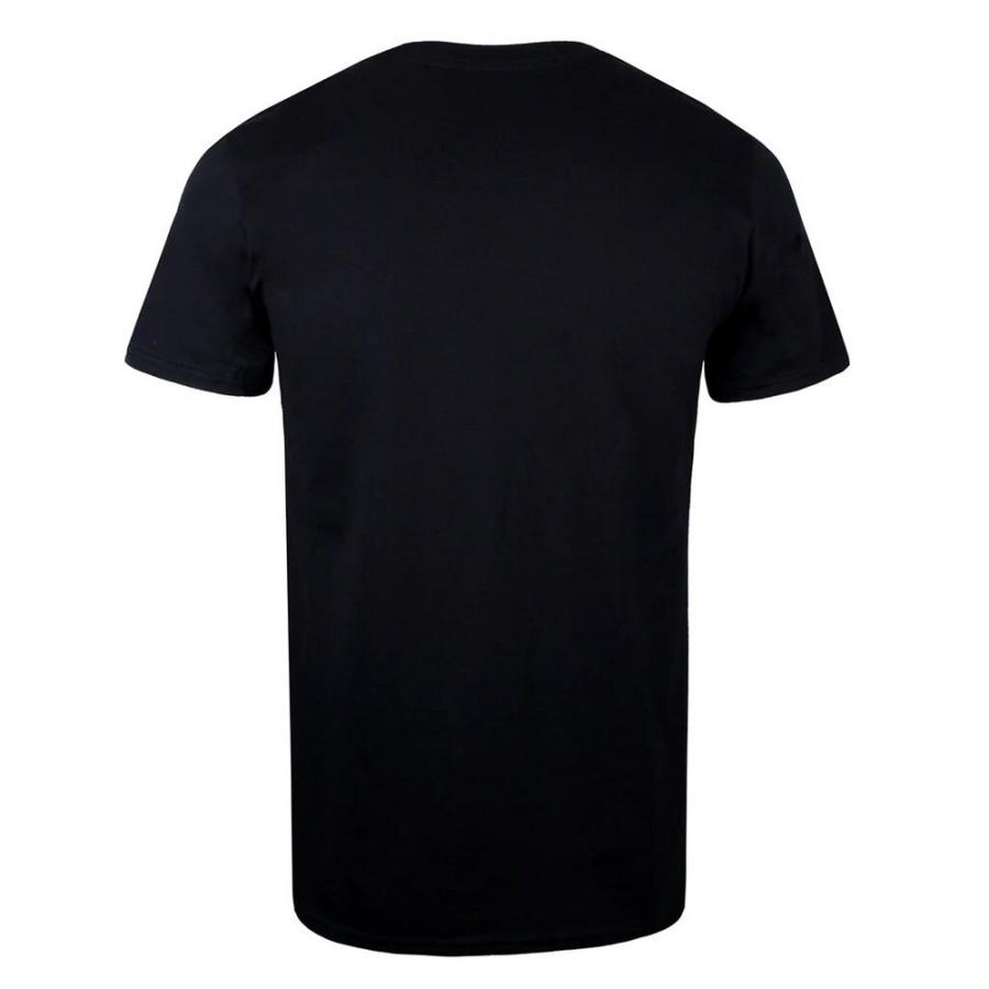 (ジョーズ) Jaws オフィシャル商品 メンズ Shark Tシャツ 半袖 トップス TV1452 (ブラック)｜pertemba｜02