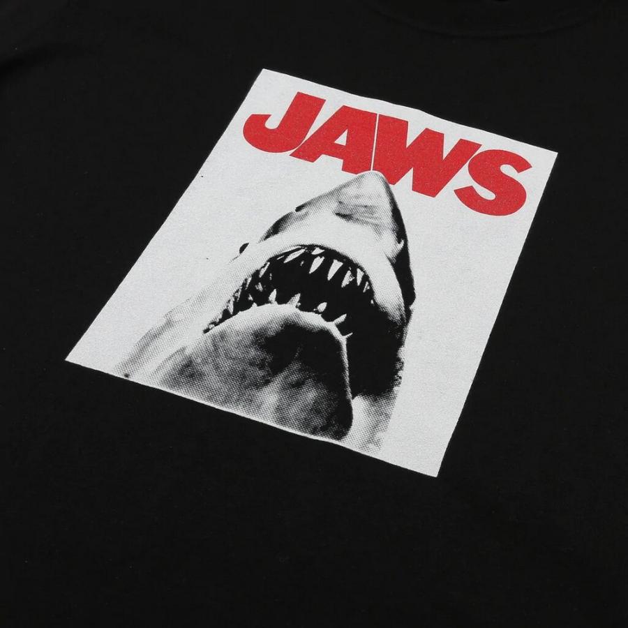 (ジョーズ) Jaws オフィシャル商品 メンズ Shark Tシャツ 半袖 トップス TV1452 (ブラック)｜pertemba｜03