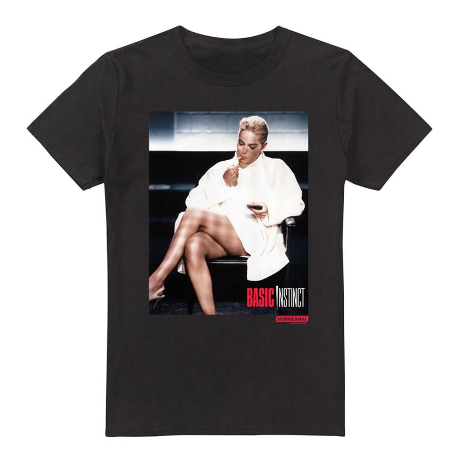 氷の微笑) Basic Instinct オフィシャル商品 メンズ Smoking Tシャツ 